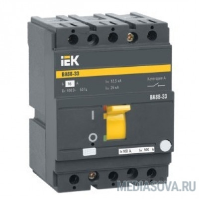  Iek SVA20-3-0125-R Авт. выкл. ВА88-33 3Р 125А 35кА IEK