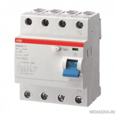 ABB 2CSF204001R1630 Выкл.диф.тока 4мод. F204 AC-63/0,03