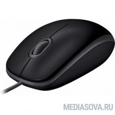 910-005508 Logitech B110 SILENT черный/серый [оптическая (1000dpi) USB2.0 для ноутбука (2but)]