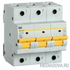 Iek MVA50-3-125-C Авт. выкл. ВА47-150 3Р 125А 15кА х-ка C