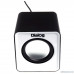  Dialog Colibri AC-202UP BLACK-WHITE - колонки 2.1, 11W RMS, черные, питание от USB