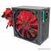 Блок питания Ginzzu PC700 14CM(Red) 80+ black,APFC,24+4p,2 PCI-E(6+2), 7*SATA, 4*IDE,оплетка, кабель питания,цветная коробка 