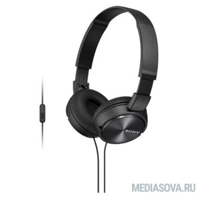  SONY MDRZX310APB.CE7(MDR-ZX310/BQ(AE)) накладные, цвет ЧЕРНЫЙ