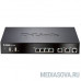  D-Link DSR-1000/A1A/B1A Межсетевой экран с поддержкой VPN, 2 портами WAN + 4 портами LAN 10/100/1000Base-TX