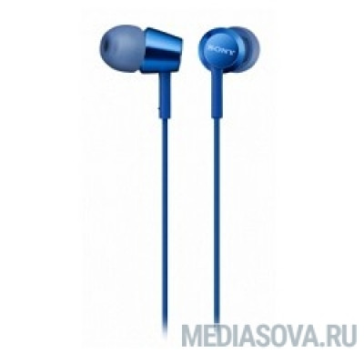  Sony MDREX155APLI.E 1.2м синий проводные (в ушной раковине)