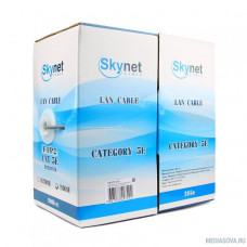 SkyNet Кабель FTP outdoor 4x2x0,48, медный, FLUKE TEST, кат.5e, однож., 305 м, box, черный [CSS-FTP-4-CU-OUT]