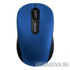 Мышь Microsoft Mobile 3600 голубой/черный оптическая (1000dpi) беспроводная BT (2but) [PN7-00024]