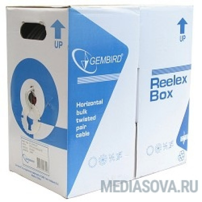  Cablexpert [UPC-5004E-SO] Кабель UTP5e, 4 пары, 0.48 мм, медь, однож., 305 м, Fluke Test, серый
