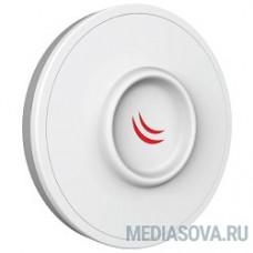 MikroTik DISC Lite5 with 21dBi 5GHz antenna, Dual Chain 802.11an wireless, 600MHz CPU, 64MB RAM, 1 x LAN, PoE, PSU, pole mount,(RBDisc-5nD)
