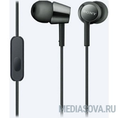  Sony MDREX155APB.E 1.2м черный проводные (в ушной раковине)