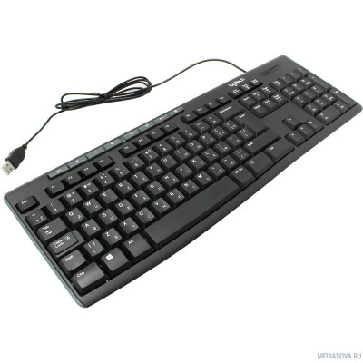  920-008814 Logitech Keyboard K200 For Business Black USB 