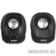 SVEN 330, чёрный (5 Вт, питание USB, подсветка)