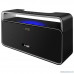  SVEN PS-185, черный (10 Вт, Bluetooth, FM, USB, microSD, LED-дисплей, часы, 2000мА*ч )
