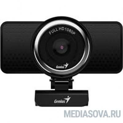  Genius ECam 8000 Black 1080p Full HD, вращается на 360°, универсальное крепление, микрофон, USB [32200001400]
