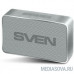  SVEN PS-85, серебро (5 Вт, Bluetooth, FM, USB, microSD, 600мА*ч)