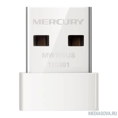  Mercusys MW150US N150 Nano Wi-Fi USB-адаптер