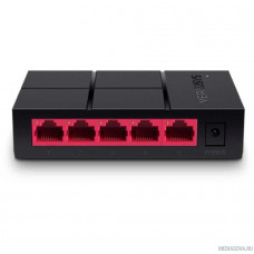 Mercusys MS105G 5-портовый 10/100/1000 Мбит/с настольный коммутатор