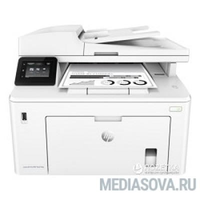  HP LaserJet Pro M227fdw <G3Q75A> принтер/сканер/копир/факс, A4, 28 стр/мин, ADF, дуплекс, USB, LAN, WiFi (замена CF485A M225dw)