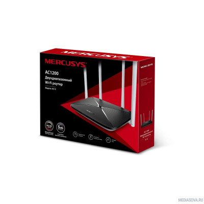  Mercusys AC12 AC1200 Двухдиапазонный Wi-Fi роутер
