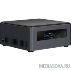 Intel NUC BLKNUC7i3DNH2E, i3 7100U, 2xDDR4, 4xUSB3.0, 1x2.5HDD, 2x m.2 SSD+Wifi, GBL, WiFi+BT, noCR, Black,VESA, powercord EU, IR-port, Kensington Lock