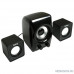  Dialog Colibri AC-202UP BLACK - колонки 2.1, 11W RMS, черные, питание от USB