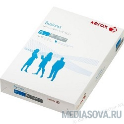  XEROX 003R91820 (5 пачек по 500 л.) Бумага A4  BUSINESS , 80г/м2, 164 CIE, 210х297 mm (отпускается коробками по 5 пачек в коробке)
