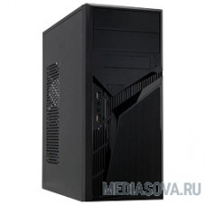 PowerCool S1007BK 450W Тип: Midi-Tower, цвет: черный, форм-фактор: ATX, mATX, блок питания: 450 Вт, вентилятор: 120 мм, размеры: 175 x 407 x 362 мм, дополнительно: USB x2, наушники, микрофон