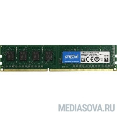 Оперативная память Crucial DDR3 DIMM 4GB (PC3-12800) 1600MHz CT51264BD160B