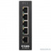  D-Link DIS-100G-5W/A1A Промышленный неуправляемый коммутатор с 5 портами 10/100/1000Base-T, функцией энергосбережения и поддержкой QoS