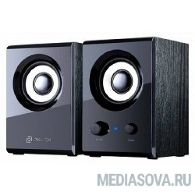  Колонки Oklick OK-160 2.0 черный 6Вт