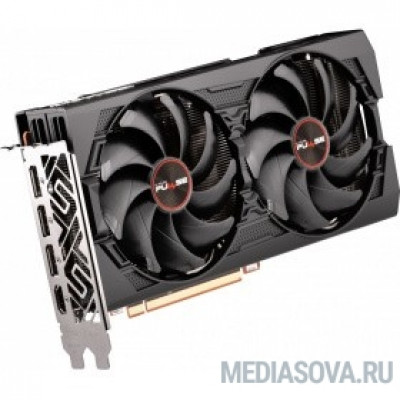 Видеокарта Видеокарта Sapphire PCI-E 4.0 11295-03-20G PULSE RX 5500XT 4G OC AMD Radeon RX 5500XT 4096Mb 128bit GDDR6 1737/14000/HDMIx1/DPx3/HDCP Ret