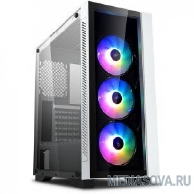 Deepcool MATREXX 55 V3 ADD-RGB WH 3F ATX, RGB  ATX, RGB strip, Стекл. фронтальная и боковая панели, 3RGB fans,Без БП