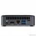  Intel NUC BXNUC10I3FNK2, Core i3-10110U, 4.1 GHz Turbo, DDR4-2666 SODIMM  (up to 64Gb max), VGA Intel UHD Graphics (USB-C(DP1.2)+HDMI 2.0a), 4xUSB3.1, 1x m.2 SSD,  GBL, WiFi+BT, SDXC slot, Black,VESA