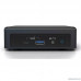  Intel NUC BXNUC10I7FNK2, Core i7-10710U, 4.7 GHz Turbo, DDR4-2666 SODIMM (up to 64Gb max), VGA Intel UHD Graphics (USB-C(DP1.2)+HDMI 2.0a), 4xUSB3.1, 1x m.2 SSD, GBL, WiFi+BT, SDXC slot, Black,VESA
