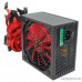 Блок питания Ginzzu PC800 14CM(Red) 80+ black,APFC,24+4p,4 PCI-E(6+2), 7*SATA, 4*IDE,оплетка, кабель питания,цветная коробка