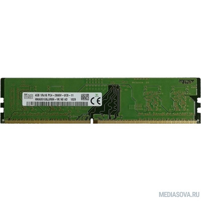 Оперативная память  Память DDR4 4Gb 2666MHz Hynix HMA851U6JJR6N-VKN0 OEM PC4-21300 DIMM 288-pin 1.2В single rank