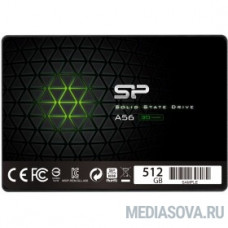 Silicon Power SSD 512Gb A56 SP512GBSS3A56A25 SATA3.0, 7mm