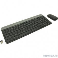 Комплект: клавиатура+мышь Logitech MK470 Wireless Combo (графит) (920-009206)