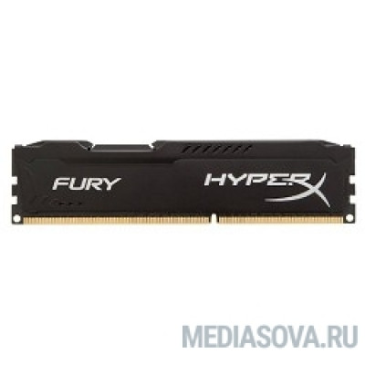 Оперативная память Kingston DDR3 DIMM 4GB (PC3-15000) 1866MHz HX318C10FB/4 HyperX Fury Black Series CL10