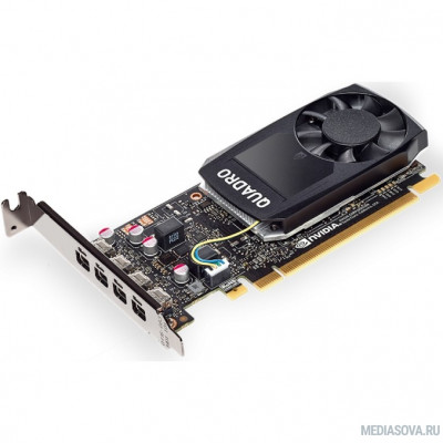 Видеокарта Видеокарта Dell PCI-E Quadro P1000 nVidia Quadro P1000 4096Mb 128bit GDDR5/mDPx4 oem [490-BDXN]