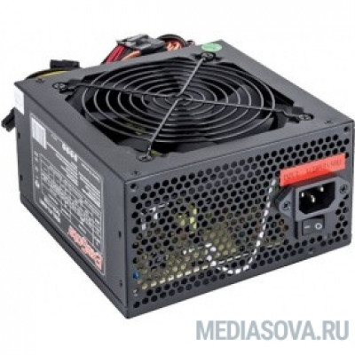Блок питания Exegate EX224732RUS-S Блок питания 400W Exegate 400NPX, ATX, SC, black, 12cm fan, 24p+4p, 6/8p PCI-E, 3*SATA, 2*IDE, FDD + кабель 220V с защитой от выдергивания