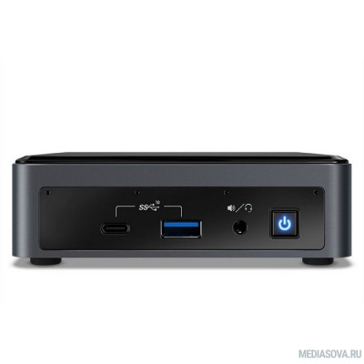  Intel NUC BXNUC10I3FNH2, Core i3-10110U, 4.1 GHz Turbo, DDR4-2666 SODIMM (up to 64Gb max), VGA Intel UHD Graphics (USB-C(DP1.2)+HDMI 2.0a), 4xUSB3.1, 1x m.2 SSD, 1x2.5HDD, GBL, WiFi+BT, SDXC slot