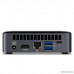  Intel NUC BXNUC10I3FNH2, Core i3-10110U, 4.1 GHz Turbo, DDR4-2666 SODIMM (up to 64Gb max), VGA Intel UHD Graphics (USB-C(DP1.2)+HDMI 2.0a), 4xUSB3.1, 1x m.2 SSD, 1x2.5HDD, GBL, WiFi+BT, SDXC slot