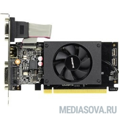 Видеокарта Gigabyte GV-N710D3-2GL (V2.0) RTL GT710, 2Gb, 64bit, DDR3, D-Sub, DVI, HDMI, PCI-E