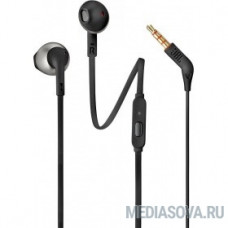 JBL T205 1.2м черный проводные [JBLT205BLK]