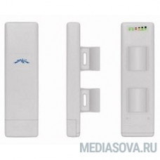 UBIQUITI NSM2 NanoStation M2 Точка доступа Wi-Fi, Рабочая частота 2412-2462 МГц, Усиление 10,4 - 11,2 dBi