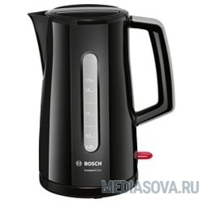  BOSCH TWK3A013 Чайник, 2400 Вт, 1.7 л, чёрный