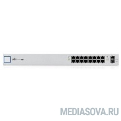  UBIQUITI US-16-150W(EU) Коммутатор 2х SFP, 16х Gigabit RJ45