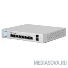 UBIQUITI US-8-150W Коммутатор 2х SFP, 8х Gigabit RJ45 