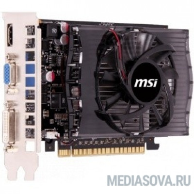 Видеокарта MSI  N730-4GD3 nVidia GeForce GT 730 4096Mb 128bit DDR3 750/1000 DVIx1/HDMIx1/CRTx1/HDCP Ret
